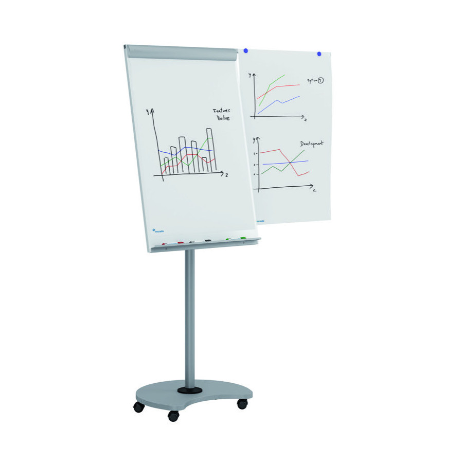 TABLEAU/TABLE CHEVALET MOBILE MAGNETIQUE AJUSTABLE - BuroStock Guyane