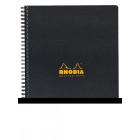 MEETING BOOK - Format A5 - NOIR - 160 Pages