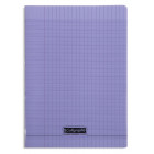 CAHIER POLYPRO, Format A4, Grands Carreaux, 21X29.7 - 96 PAGES SEYES VIOLET