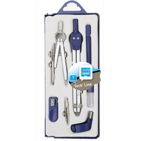 SET DE TRAÇAGE 2 EQUERRE + 1 RAPPORTEUR + 1 REGLE 30cm - BuroStock Réunion