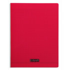 CAHIER POLYPRO, Grand Format, Grands Carreaux, 24X32 - 96 PAGES SEYES ROUGE