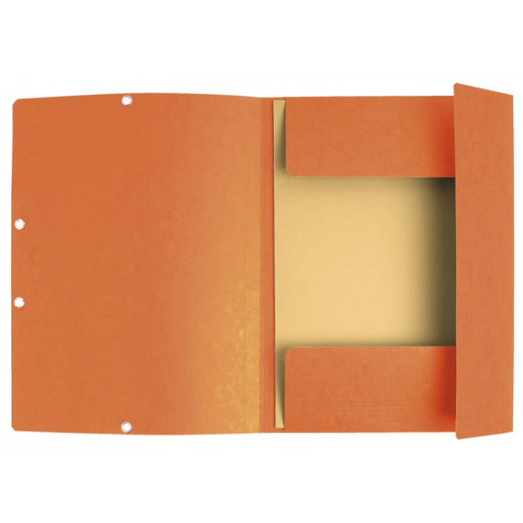 CHEMISES 3 RABATS CARTONNE, Elastiques - ORANGE