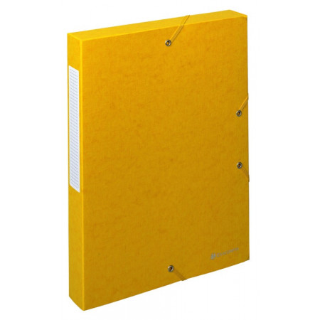 BOITES DE CLASSEMENT EUROBOX - 40MM - JAUNE