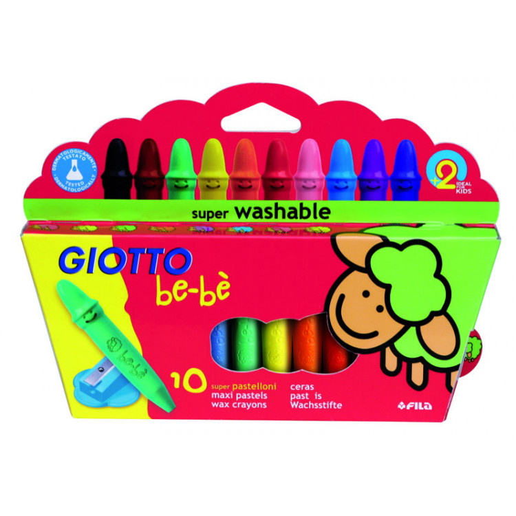 ETUI DE 8 CRAYONS CIRE BEBE