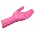 Paire de gants de ménage rose 8-9
