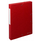 BOITES DE CLASSEMENT EUROBOX - 40MM - ROUGE