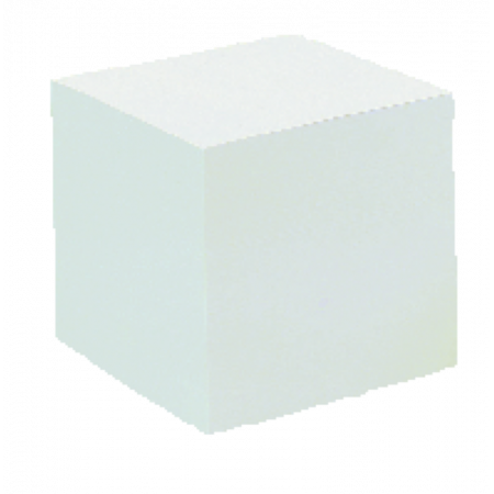 BLOC CUBE BLANC 9X09X09