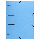Chemise à élast. PUNCHY+ CL 375g/m² Bleu