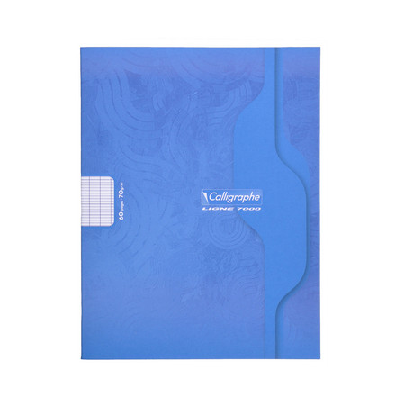 CAHIER POLYPRO, Petit Format, Grands Carreaux, 17X22 96 PAGES SEYES GRIS