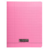 8000 POLYPRO, Cahier piqué rose 24x32cm 48p séyès 90g