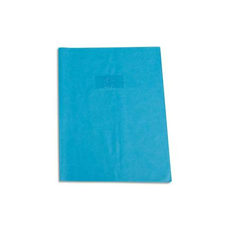 PROTEGE CAHIER 17X22 BLEU CLAIR