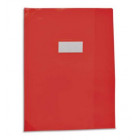 PROTEGE CAHIER 17X22 ROUGE