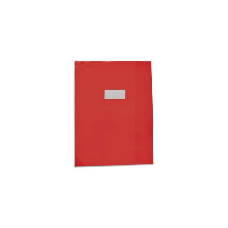 PROTEGE CAHIER 17X22 ROUGE