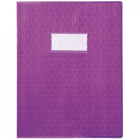 PROTEGE CAHIER, Petit Format, 17X22 VIOLET