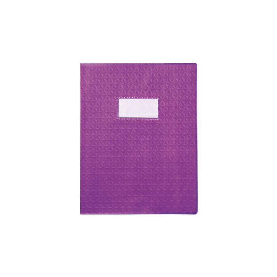 PROTEGE CAHIER, Petit Format, 17X22 VIOLET - BuroStock Guyane