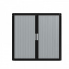 Armoire à rideaux design H104 x L110 cm – Élégance et robustesse